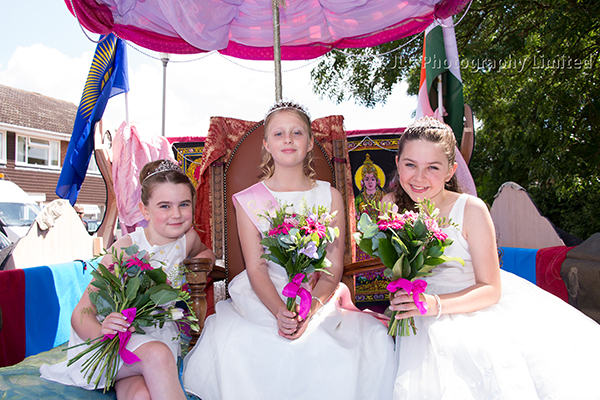 The 2014 Carnival Princess with her attendants. Photo: JLC Photography Ltd.